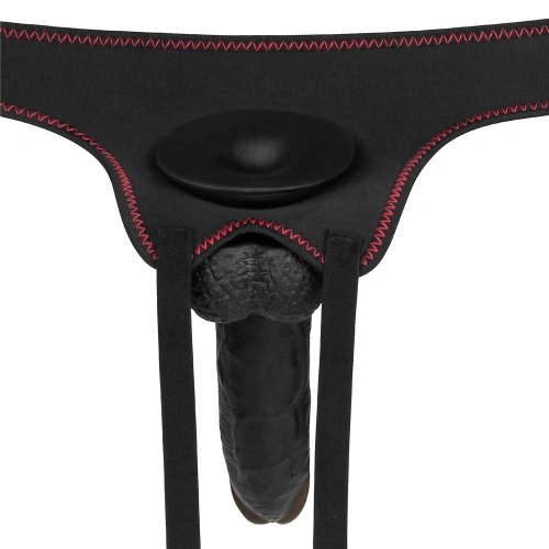 Nina - Adjustable Penis Strapon With Vibrating Dildo Ingen Easy Strapon Set 8.5 [2]