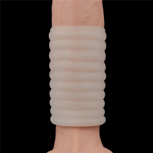 Vibrating Embossed Penis Enlarger Knights Ring IV [3]