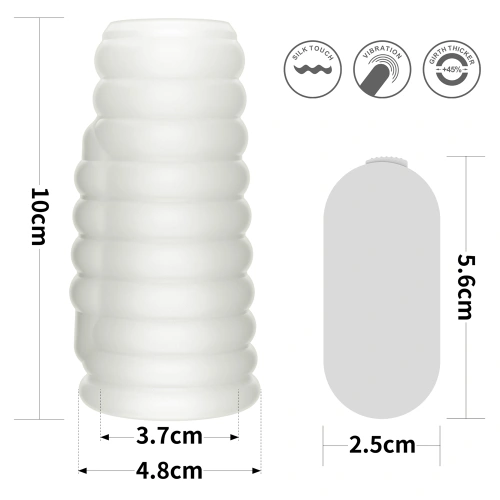 Vibrating Embossed Penis Enlarger Knights Ring IV [5]
