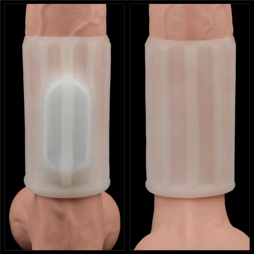 Knights Ring Ridge Vibrating Penis Enlarger [2]