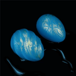 Nina - Set of 2 Ocean's Tones Soft Silicone Vaginal Eggs