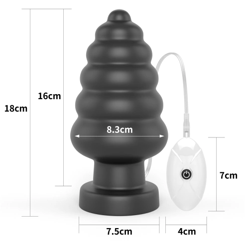 Large Vibrating Anal Expander Anal Cracker 7" [10]