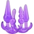 Dilyana- Set of 4 pcs. anal dilators Loving Joy Training Kit purple [5]