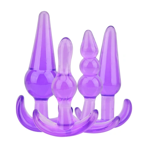 Dilyana- Set of 4 pcs. anal dilators Loving Joy Training Kit purple [6]
