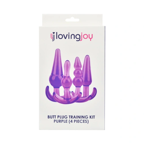 Dilyana- Set of 4 pcs. anal dilators Loving Joy Training Kit purple [7]