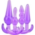 Dilyana- Set of 4 pcs. anal dilators Loving Joy Training Kit purple