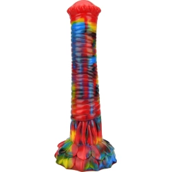 **Nina - Large Lore Pegasus silicone horse dildo multicolor