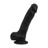 Dilyana - Loving Joy 8" Realistic Silicone Testicle Dildo Black [2]