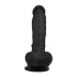 Dilyana - Loving Joy 8" Realistic Silicone Testicle Dildo Black [3]