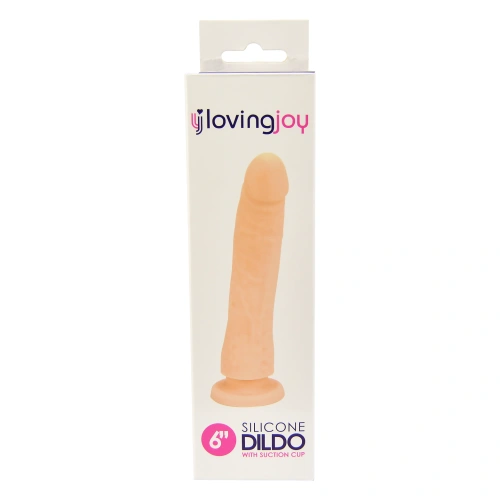 Loving Joy 6" Small Realistic Silicone Dildo [5]