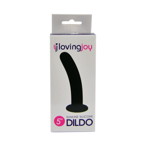 Loving Joy 5" Small Vacuum Base Silicone Dildo [1]