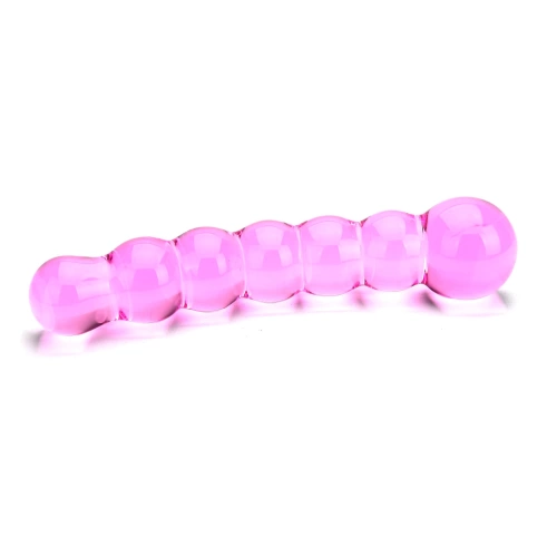 ​Embossed Curved Glass Spectrum Pink Stimulator