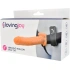 Loving Joy 8" Hole Vibrating Strapon Belt [3]