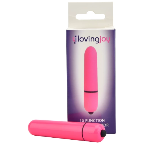 Bullet vibrator with 10 functions Loving Joy pink [3]