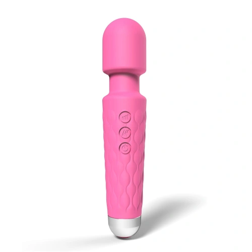 Color-Zhu - Rechargeable Silicone Wand Massager Loving Joy pink [2]