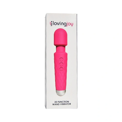 Color-Zhu - Rechargeable Silicone Wand Massager Loving Joy pink [4]