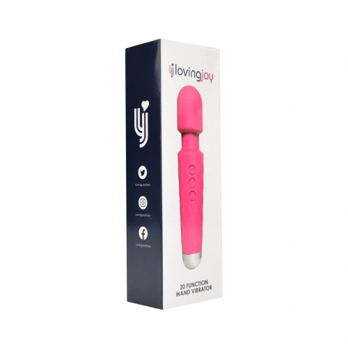 Color-Zhu - Rechargeable Silicone Wand Massager Loving Joy pink [5]