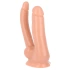 Two Guns vibrating realistic double dildo [1]