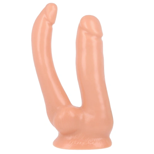 Two Guns vibrating realistic double dildo [3]