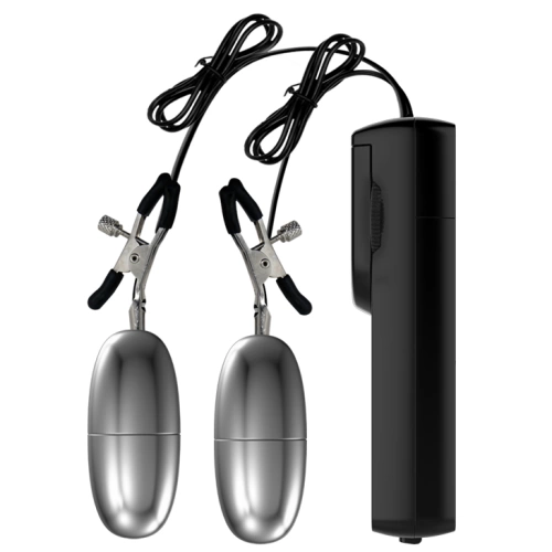 Flirt Vibrating Nipple Clips [1]