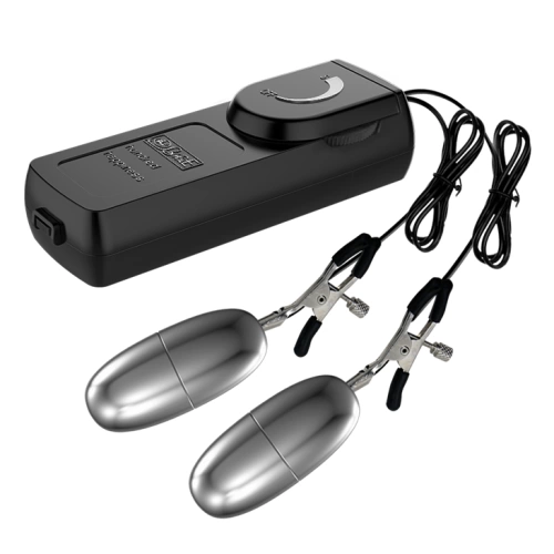 Flirt Vibrating Nipple Clips [2]