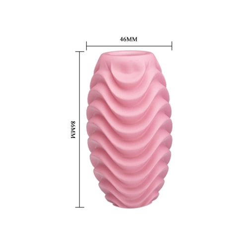Double-sided masturbator with Passionate Double Sided Egg relief [5]