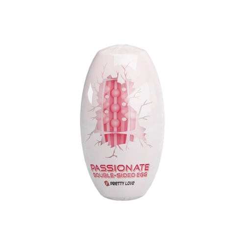 Double-sided masturbator with Passionate Double Sided Egg relief [7]