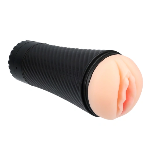 Vibrating Stroker masturbator Pink Pussy [1]