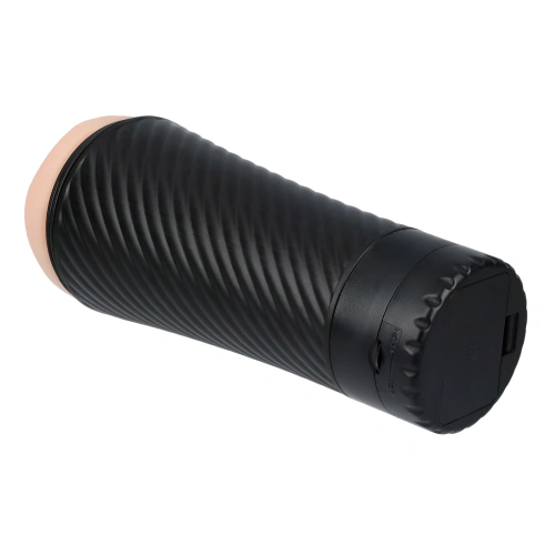 Vibrating Stroker masturbator Pink Pussy [6]