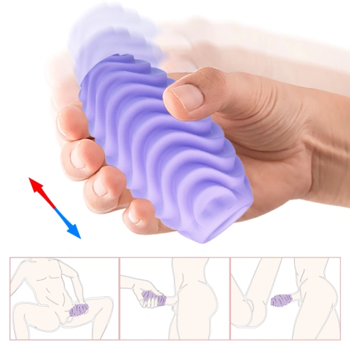 Double-sided masturbator with a Romantic Double Sided Egg relief [4]