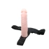 Sensual Comfort 8.9'' Big Dildo Cyber Skin Strapon Belt [2]