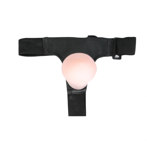 Sensual Comfort 8.9'' Big Dildo Cyber Skin Strapon Belt [3]