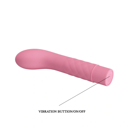 G-spot silicone vibrator Atlas pink [5]