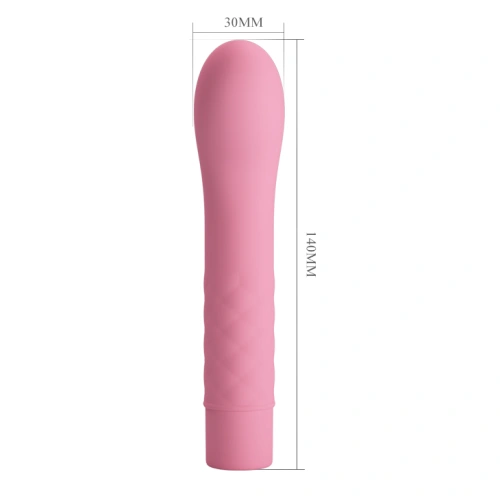 G-spot silicone vibrator Atlas pink [6]