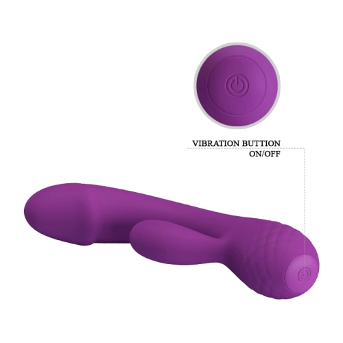 Doreen Soft Silicone Rechargeable Rabbit Vibrator [7]