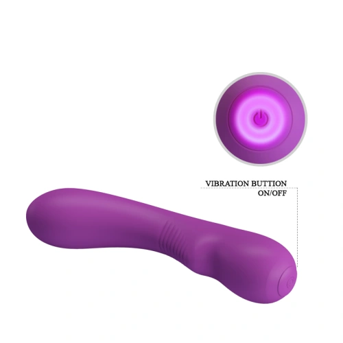 Pretty Love Elsa Rechargeable Soft Silicone G-spot Vibrator [6]