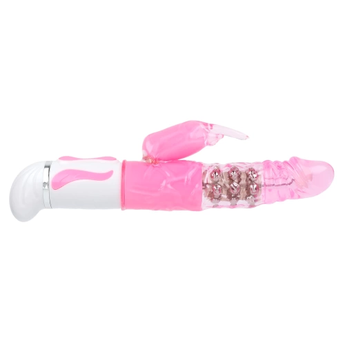 Fascination pearl rabbit vibrator with rotating end [3]