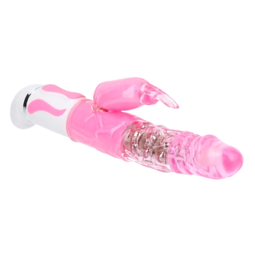 Fascination pearl rabbit vibrator with rotating end [4]