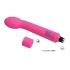 Silicone G-spot vibrator Logan pink [9]