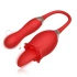 Rechargeable 2 in 1 Silicone Stimulator - Vibro Egg with Swing Function and Clitoris Stimulator Martinella Tongue [2]