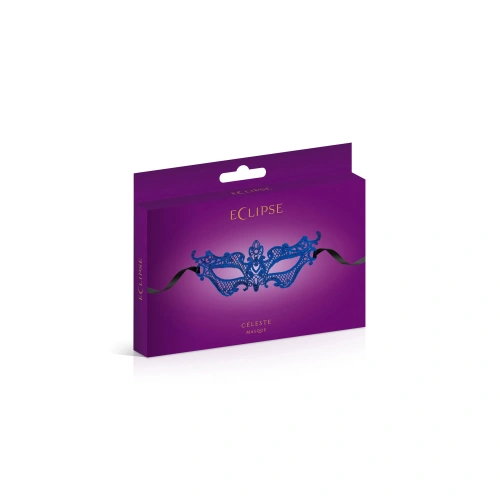 Nina - Eclipse Celeste Blue Lace Eye Mask [1]