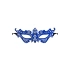 Nina - Eclipse Celeste Blue Lace Eye Mask