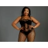 Moonlight Model 04 Open Bottom Mesh Bodysuit [4]