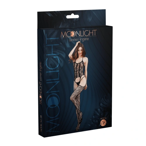 Erotic full body garter Moonlight Model 08 black [3]