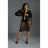 Erotic mesh dress Moonlight M03 Queen Size [2]
