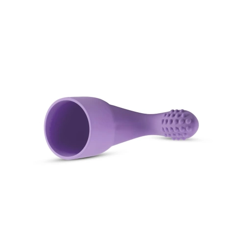 Silicone tip for Wand massagers G-spot purple [3]
