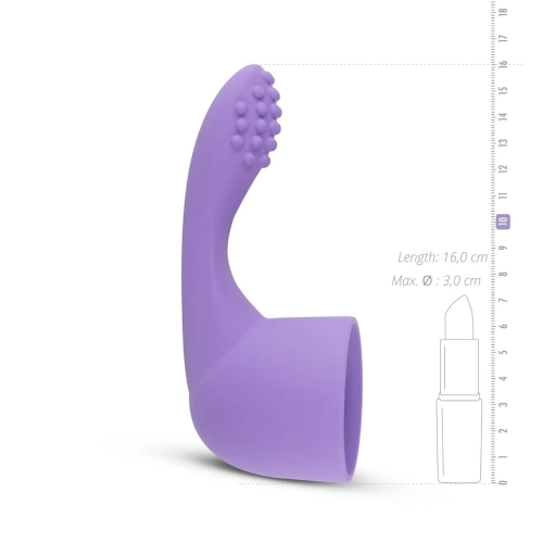 Silicone tip for Wand massagers G-spot purple [4]