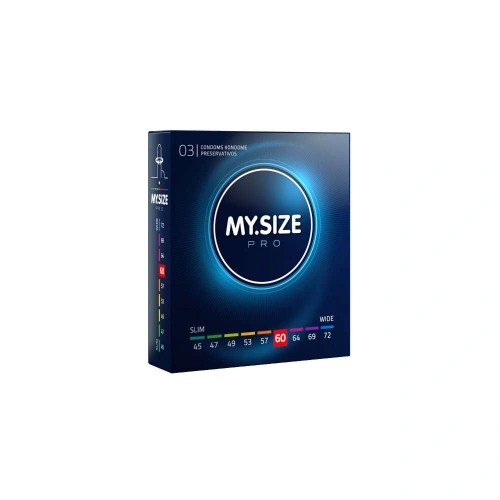 3 pcs. Condoms my Size Pro 60 mm