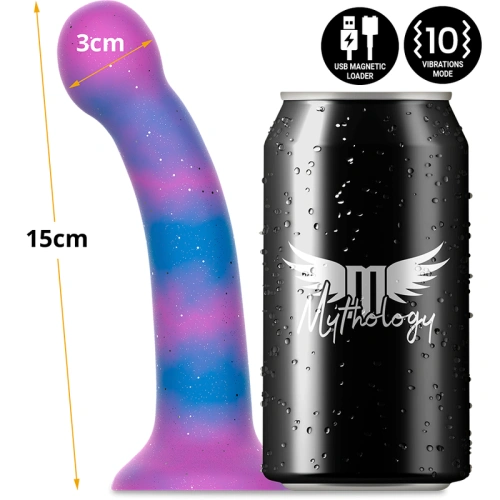 Nina - Dion Galactic Small Vibrating Silicone Dildo with Brocade [2]