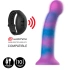 Nina - Dion Galactic Small Vibrating Silicone Dildo with Brocade [6]